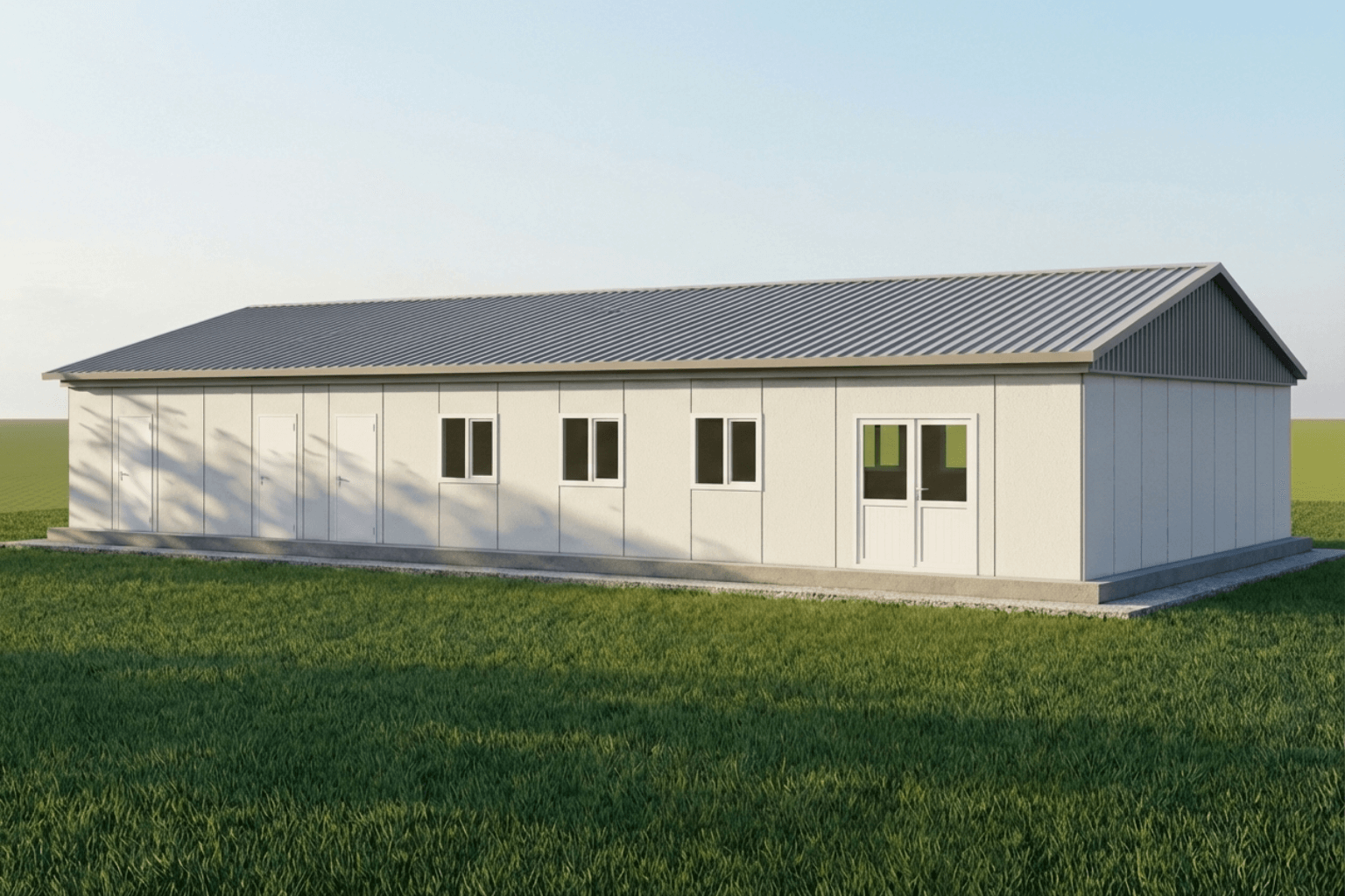 161 m² Prefabrik Yemekhane