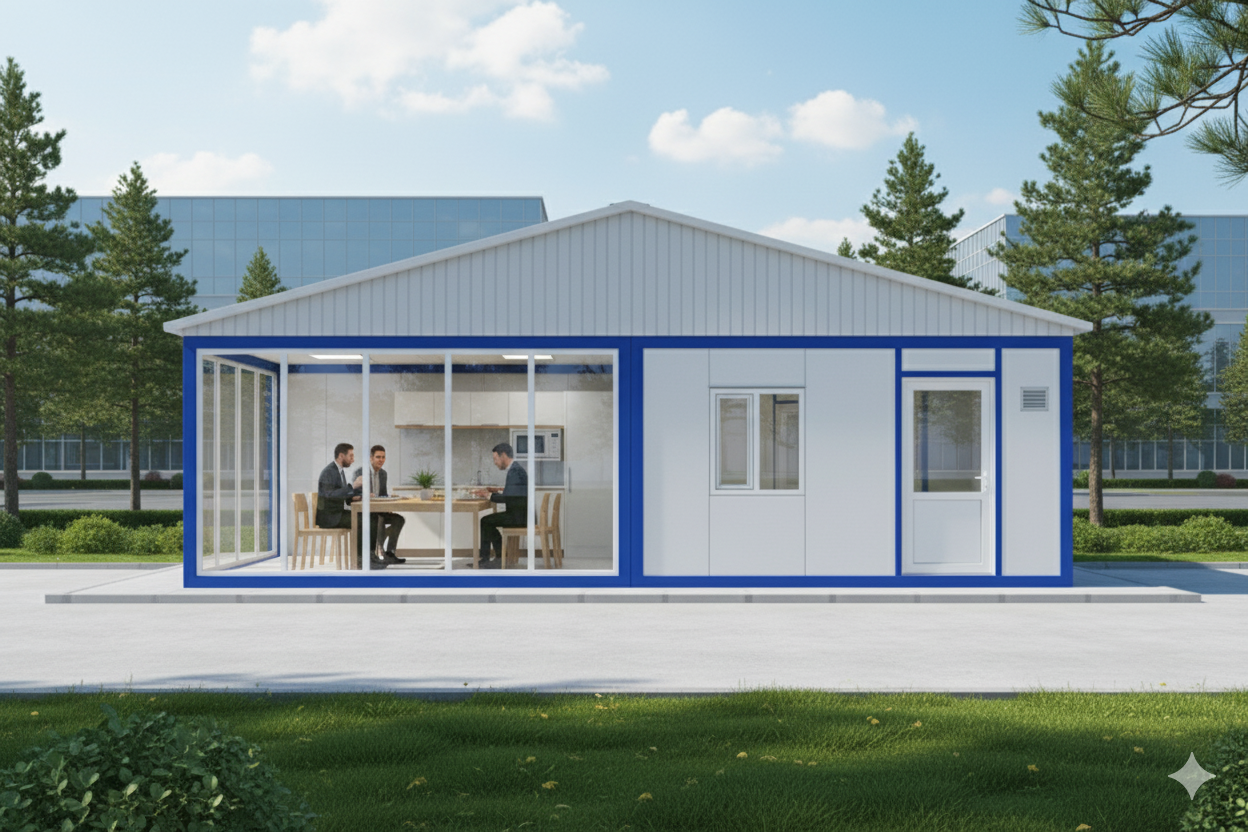 63 m² WC Yemekhane Konteyner